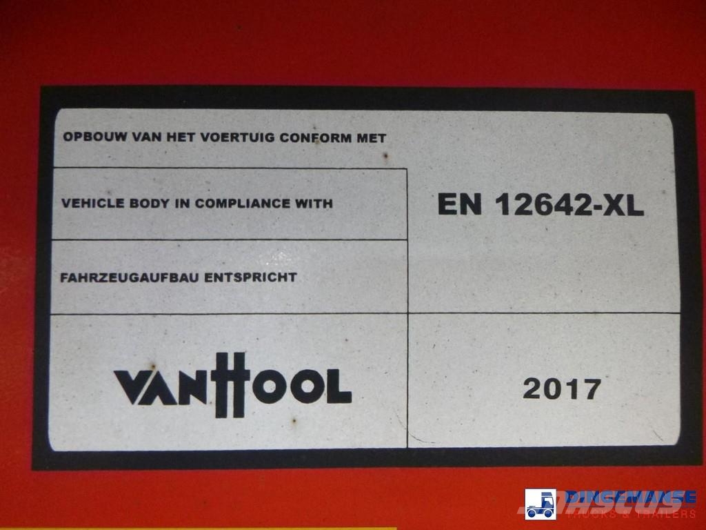 Scania R 450 6x2 Euro 6 mega volume + Van Hool drawbar tr Box body trucks