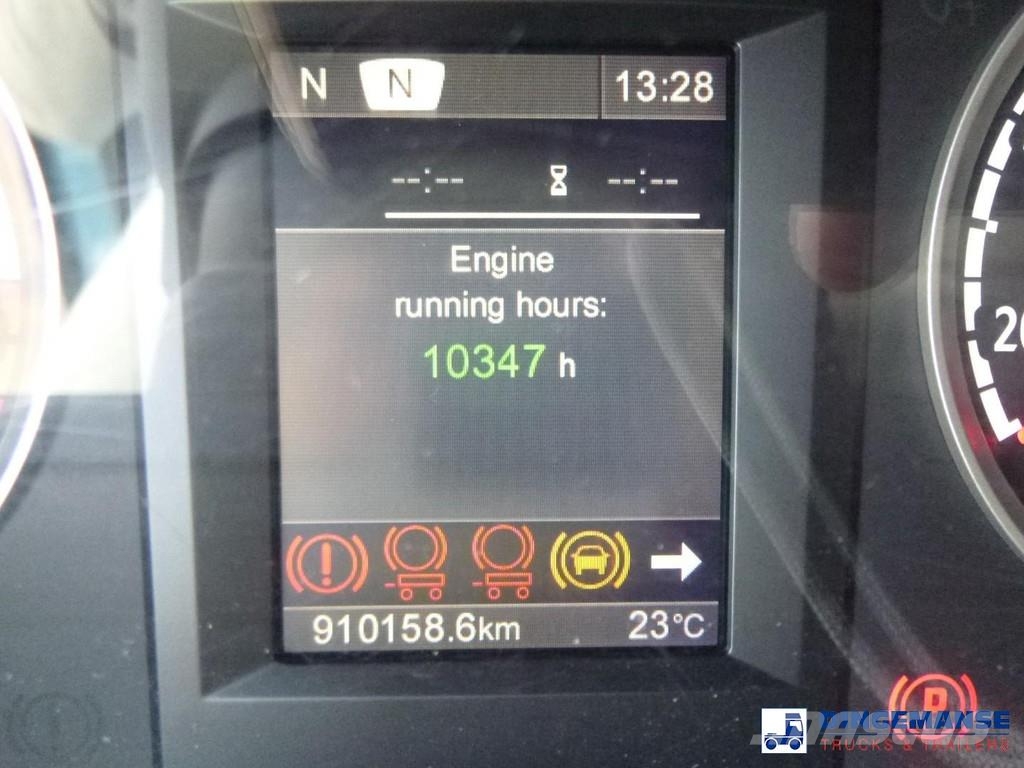 Scania R 450 6x2 Euro 6 mega volume + Van Hool drawbar tr Box body trucks