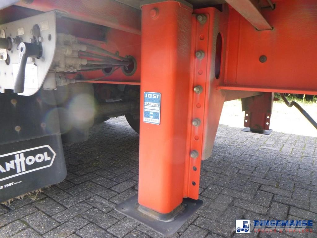 Scania R 450 6x2 Euro 6 mega volume + Van Hool drawbar tr Box body trucks