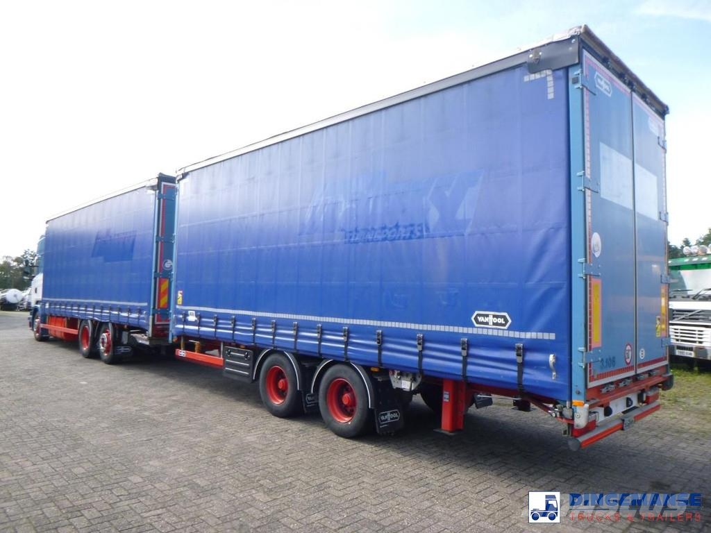 Scania R 450 6x2 Euro 6 mega volume + Van Hool drawbar tr Box body trucks
