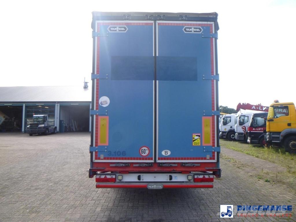 Scania R 450 6x2 Euro 6 mega volume + Van Hool drawbar tr Box body trucks