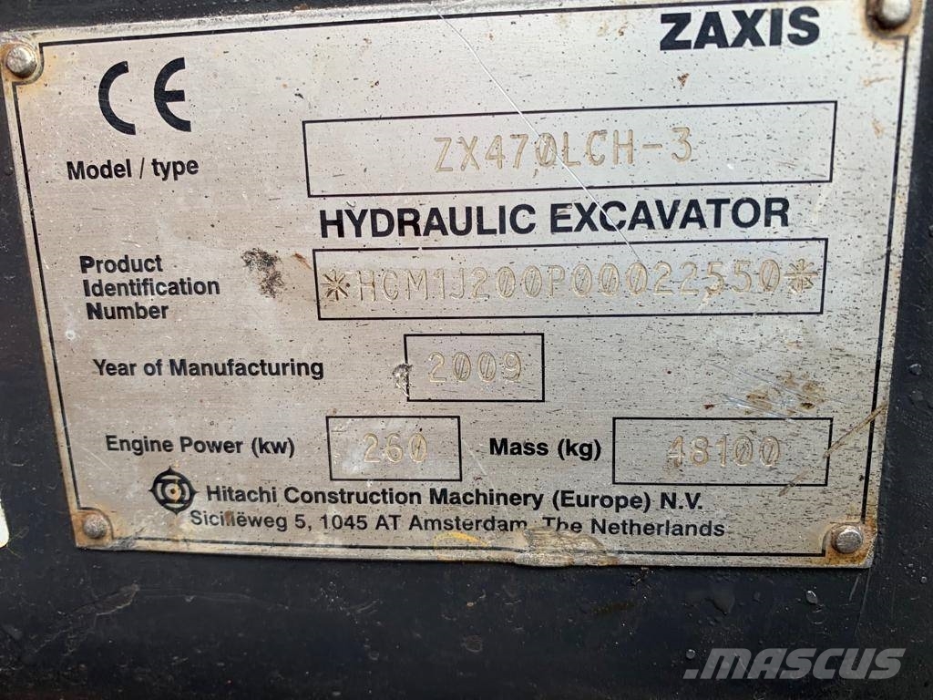 zaxis ZX470LCH-3 Crawler excavators