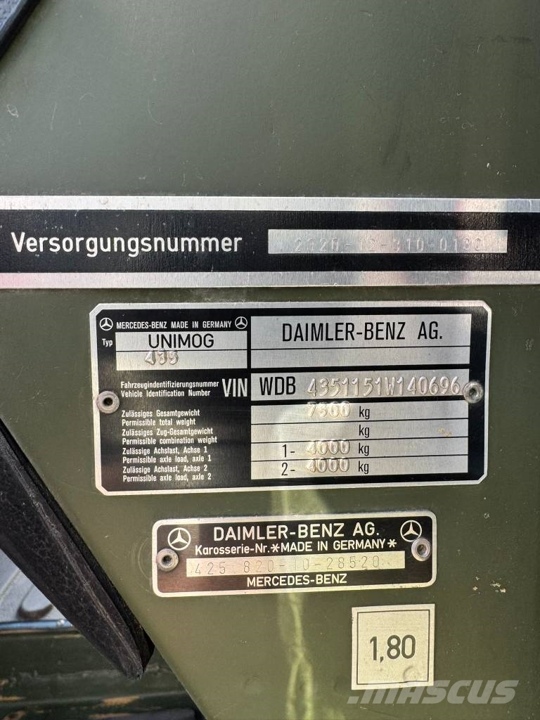 Unimog U1300 Dragbilar