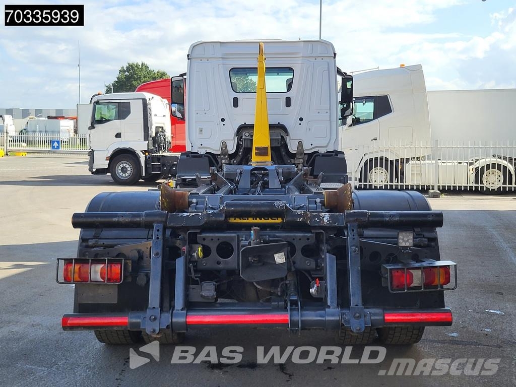 Mercedes-Benz Antos 1830 4X2 Palfinger T15-31 MPA Hooklift Autom Vrachtwagen met containersysteem