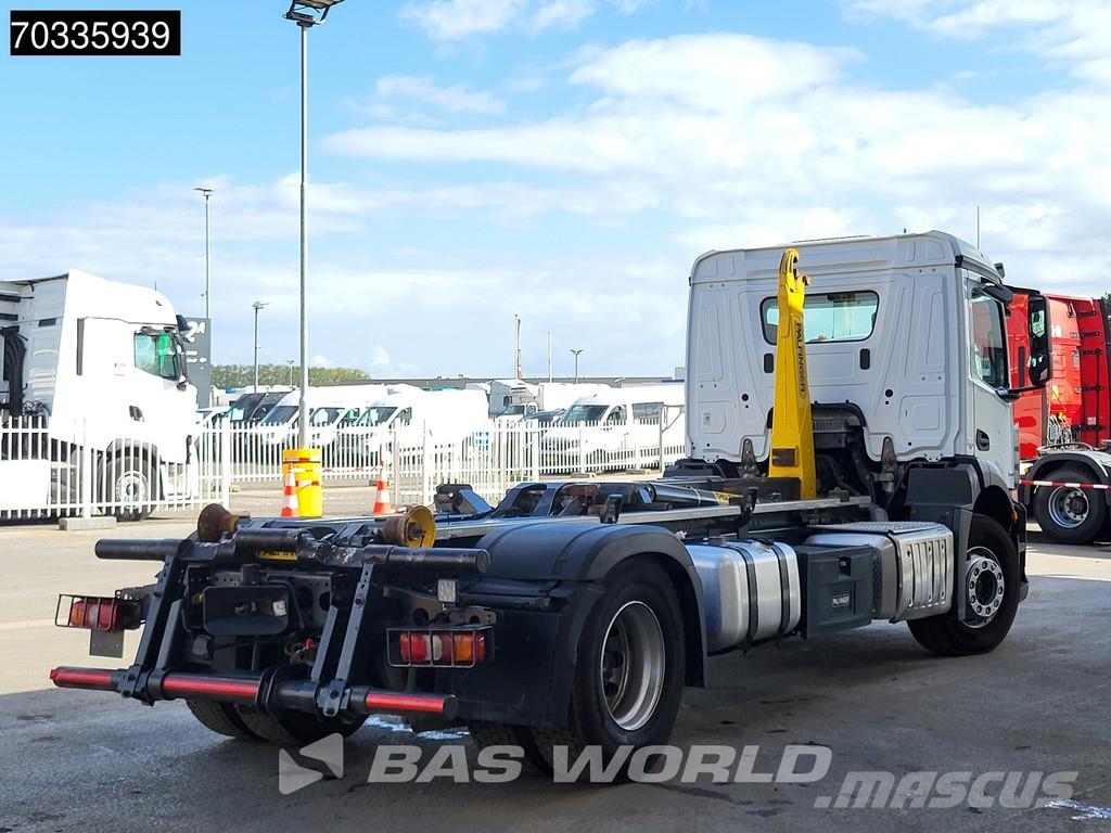 Mercedes-Benz Antos 1830 4X2 Palfinger T15-31 MPA Hooklift Autom Vrachtwagen met containersysteem
