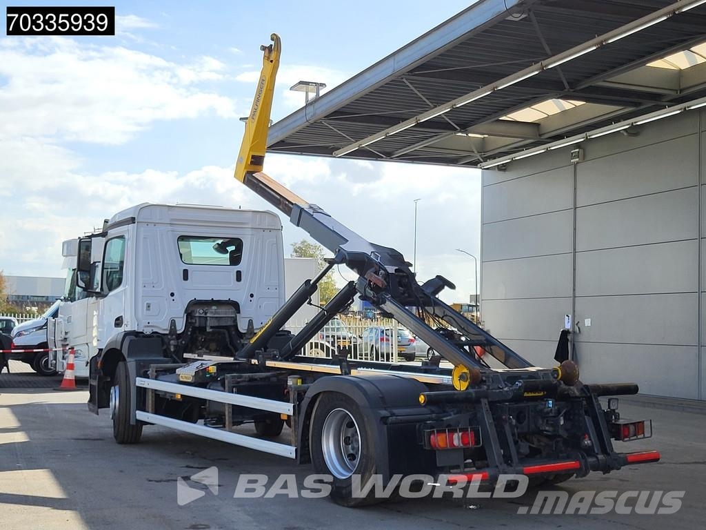 Mercedes-Benz Antos 1830 4X2 Palfinger T15-31 MPA Hooklift Autom Vrachtwagen met containersysteem