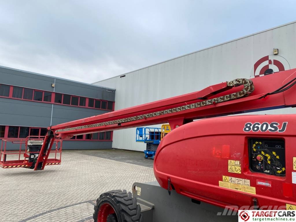 JLG 860SJ Telescopic 4x4 Diesel Boom Work Lift 2821cm Teleskopické plošiny