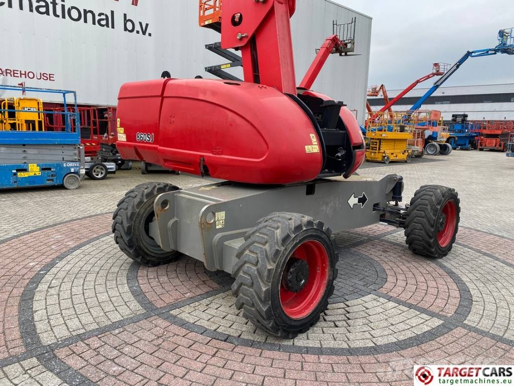 JLG 860SJ Telescopic 4x4 Diesel Boom Work Lift 2821cm Teleskopické plošiny