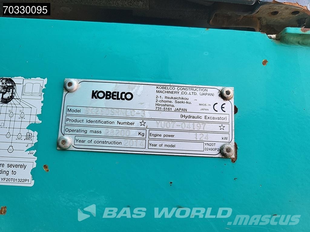 Kobelco SK260 SRNLC-3 Rupsgraafmachines