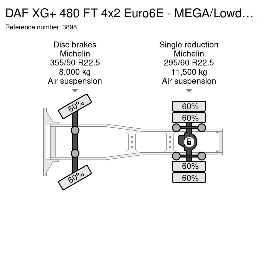DAF XG+ 480 FT 4x2 Euro6E - MEGA/Lowdeck - Retarder - Motrici e Trattori Stradali