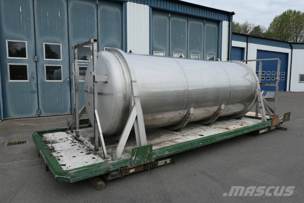  Rostfri Tank Lagab ram med ben Tanks