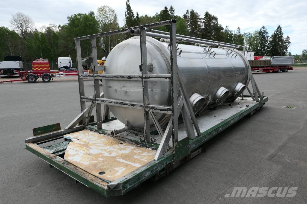  Rostfri Tank Lagab ram med ben Tanks