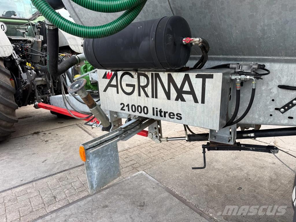 Agrimat 21000 Vacuumtank Vogelsang 24 meter Luchtdrukwisse 水肥車