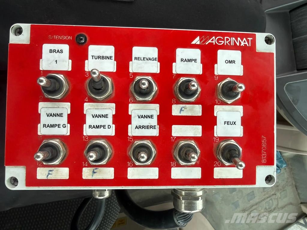 Agrimat 21000 Vacuumtank Vogelsang 24 meter Luchtdrukwisse 水肥車