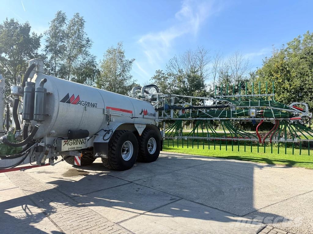 Agrimat 21000 Vacuumtank Vogelsang 24 meter Luchtdrukwisse 水肥車