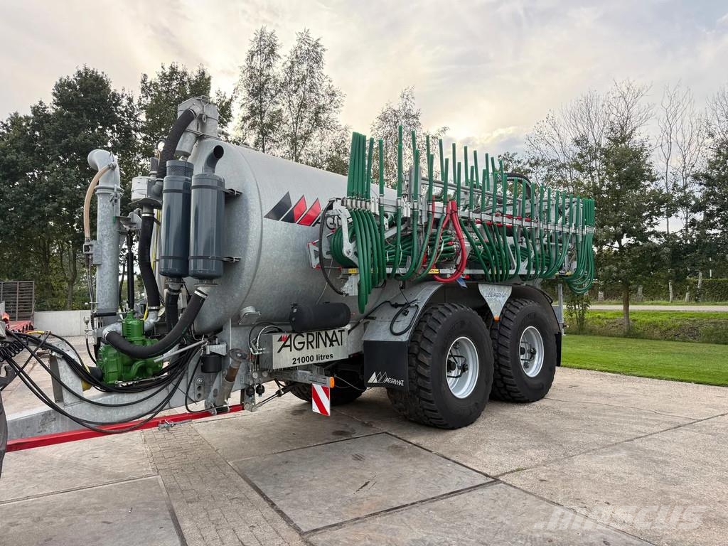 Agrimat 21000 Vacuumtank Vogelsang 24 meter Luchtdrukwisse 水肥車