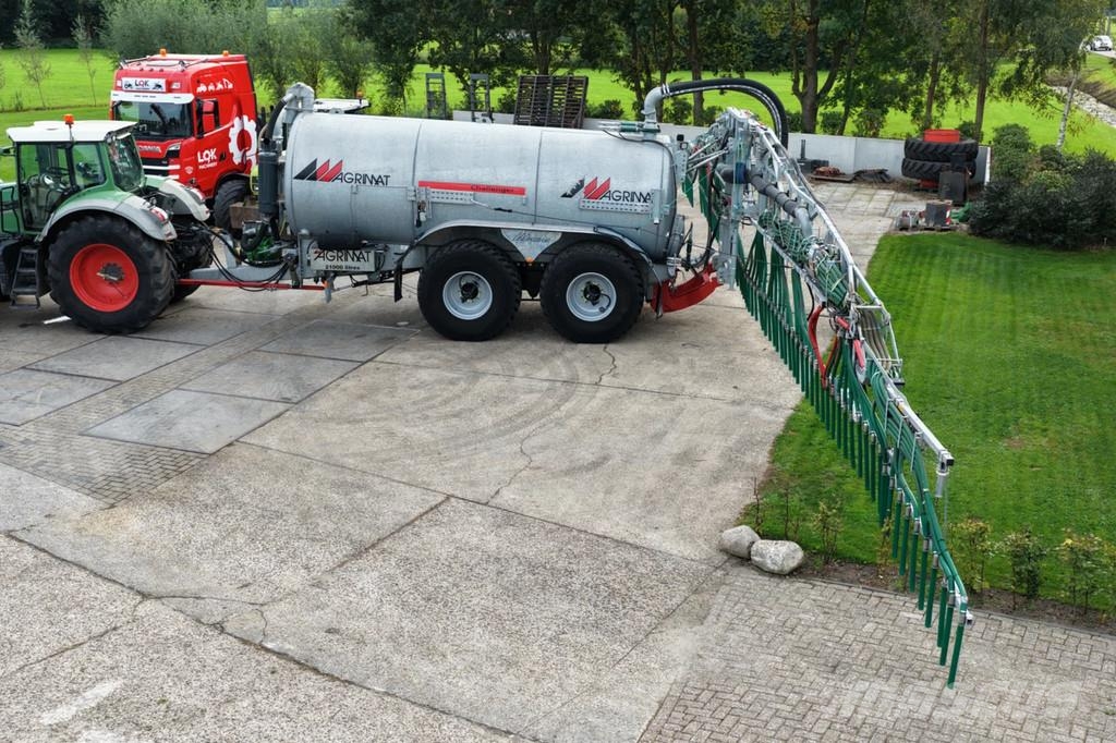 Agrimat 21000 Vacuumtank Vogelsang 24 meter Luchtdrukwisse 水肥車