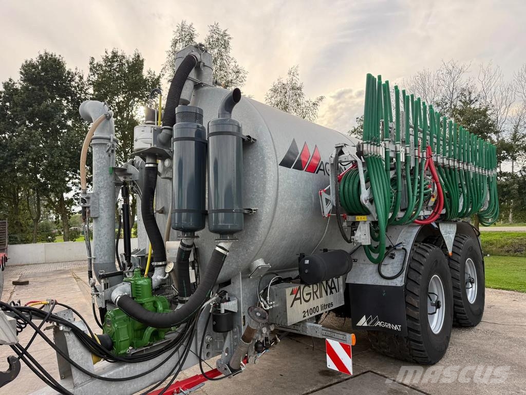 Agrimat 21000 Vacuumtank Vogelsang 24 meter Luchtdrukwisse 水肥車