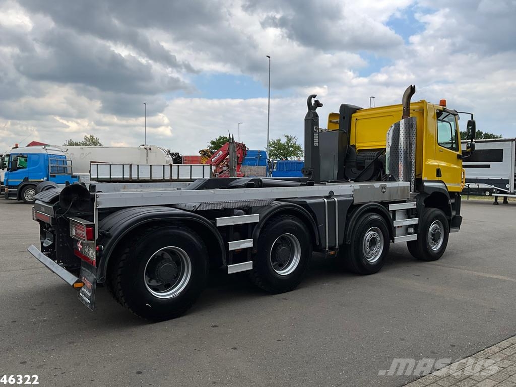 Ginaf X6 4341 8x4H Euro 6 Multilift 30 Ton haakarmsystee Hook lift trucks