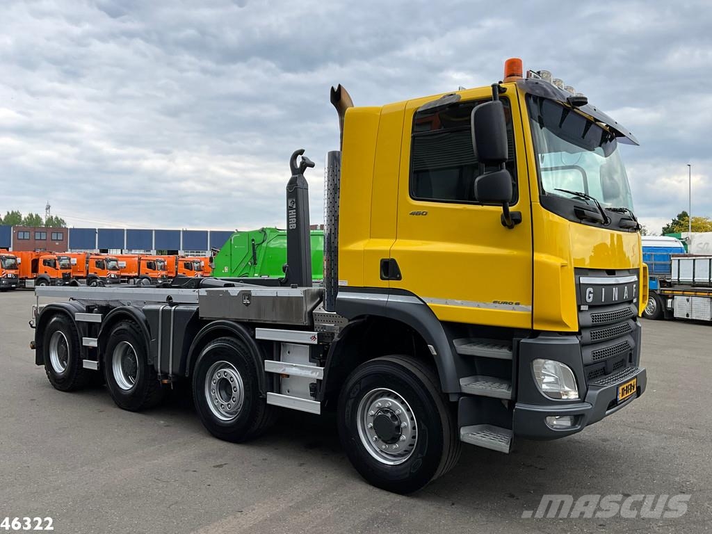 Ginaf X6 4341 8x4H Euro 6 Multilift 30 Ton haakarmsystee Hook lift trucks