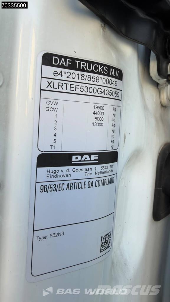 DAF XG 480 XG 4X2 2x Tanks ACC Camiones tractor