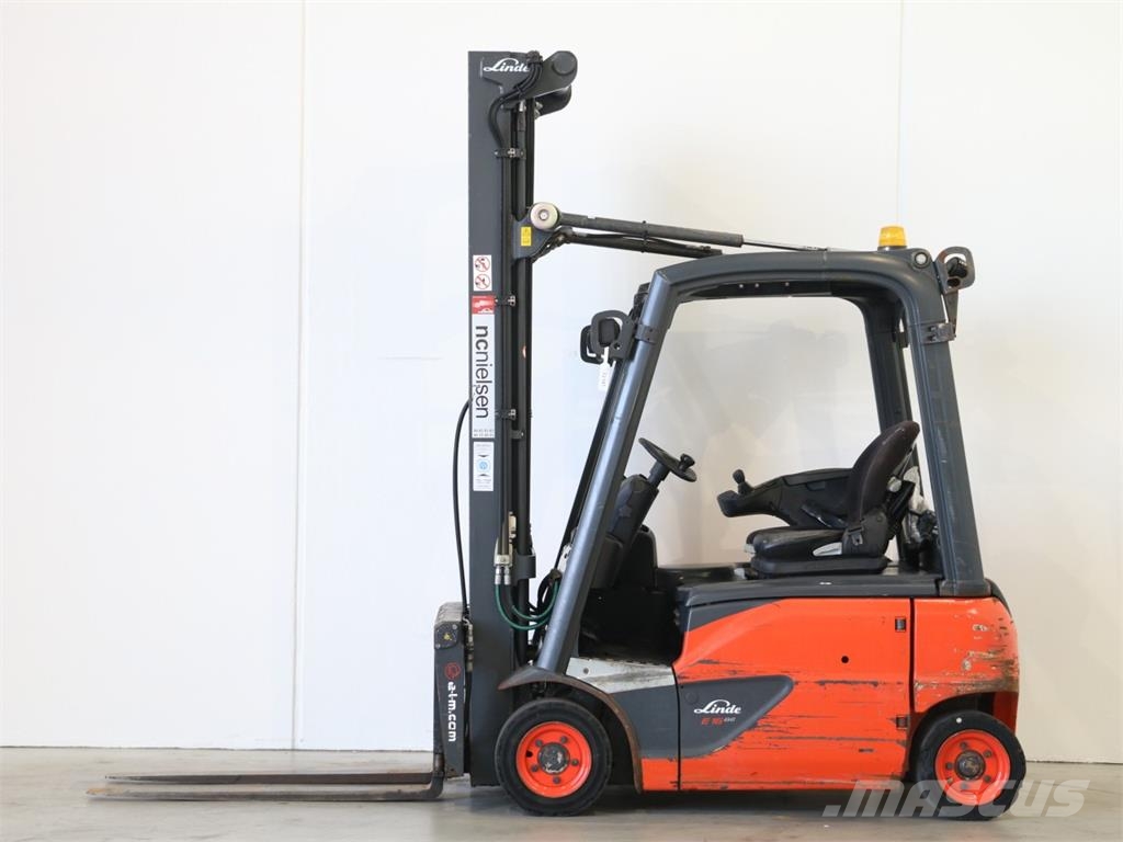 Linde E16P/386-02 El gaffeltrucks