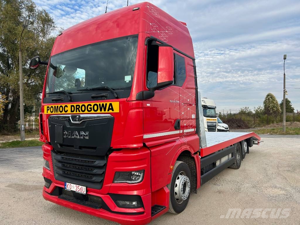 MAN TGX 26.510 Platforminiai/Gerviniai sunkvežimiai