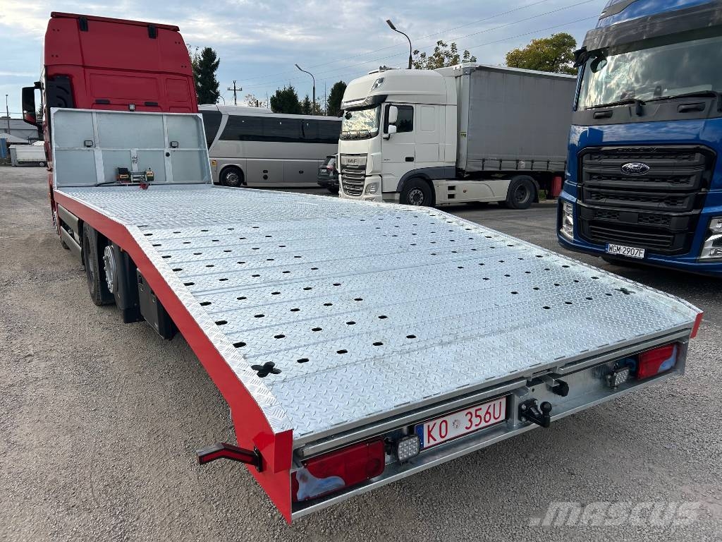MAN TGX 26.510 Platforminiai/Gerviniai sunkvežimiai
