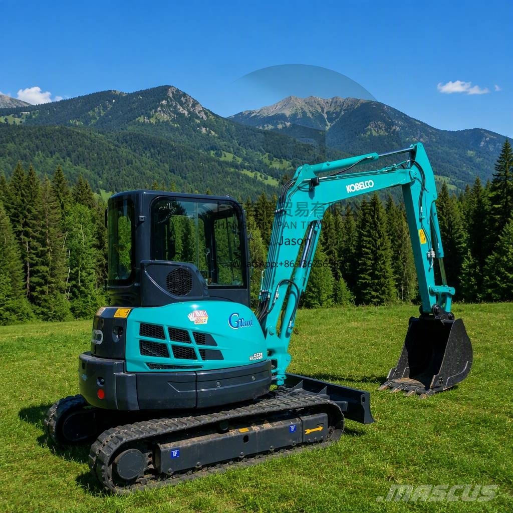 Kobelco SK 55 SR حفارات صغيرة أقل من 7 طن (حفارات صغيرة)