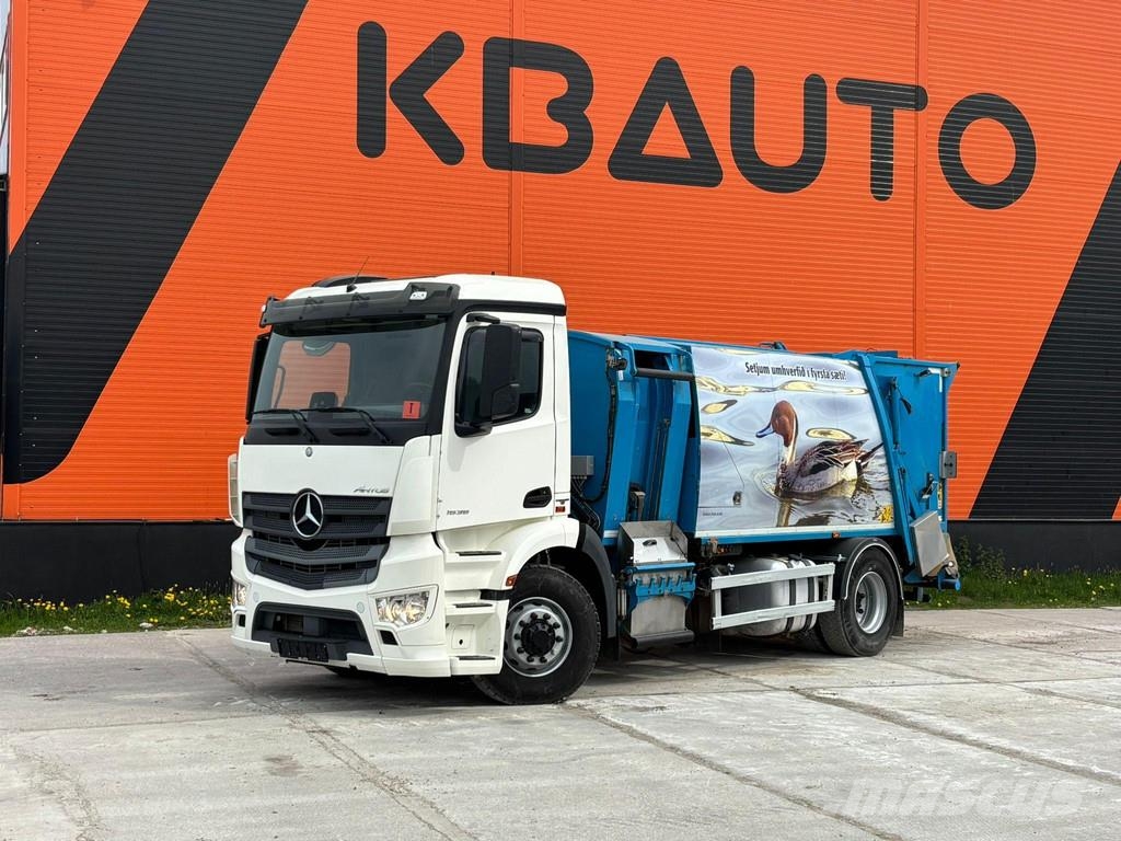 Mercedes-Benz Antos 1636 4x4 NTM 3 chambers / HYDRODRIVE (4x4) Camiones de basura