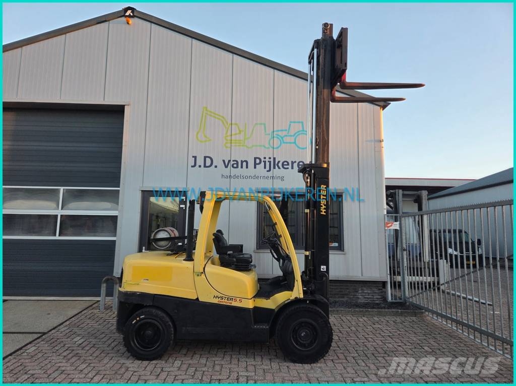 Hyster H5.5FT 4332hours+duplex4m+freelift+sideshift Carrelli elevatori GPL