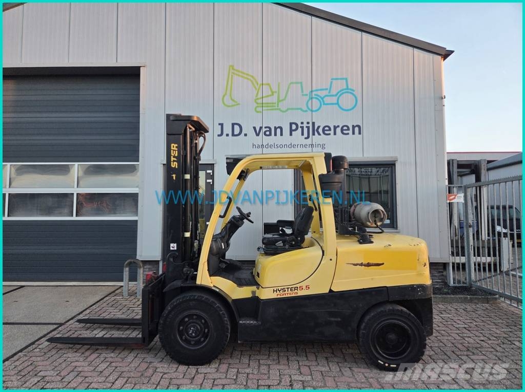 Hyster H5.5FT 4332hours+duplex4m+freelift+sideshift Carrelli elevatori GPL