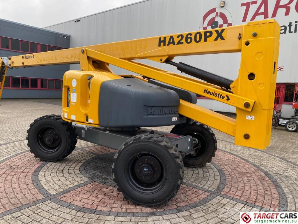 Haulotte HA260PX Diesel 4x4x4 Articulated Boom Lift 2560cm Zelfrijdende knikarm hoogwerker