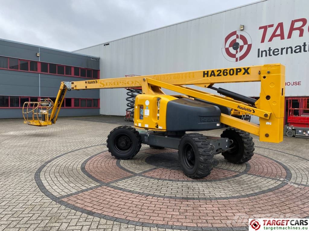 Haulotte HA260PX Diesel 4x4x4 Articulated Boom Lift 2560cm Zelfrijdende knikarm hoogwerker