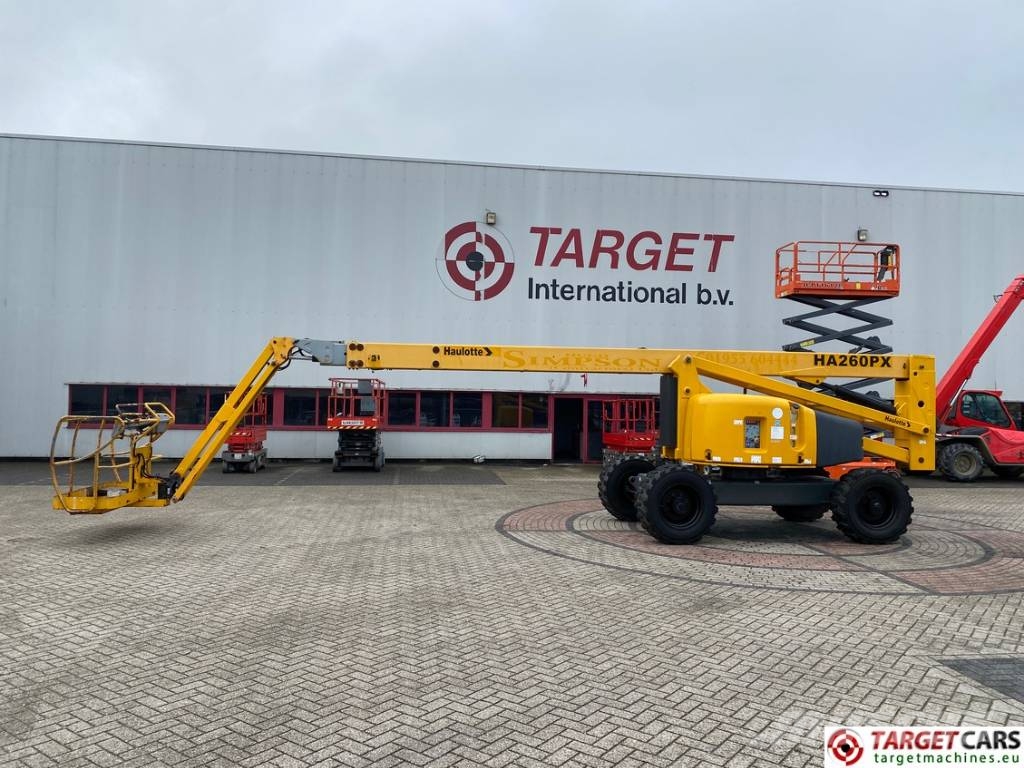 Haulotte HA260PX Diesel 4x4x4 Articulated Boom Lift 2560cm Zelfrijdende knikarm hoogwerker