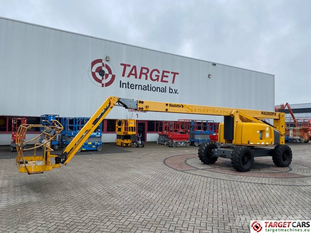 Haulotte HA260PX Diesel 4x4x4 Articulated Boom Lift 2560cm Zelfrijdende knikarm hoogwerker