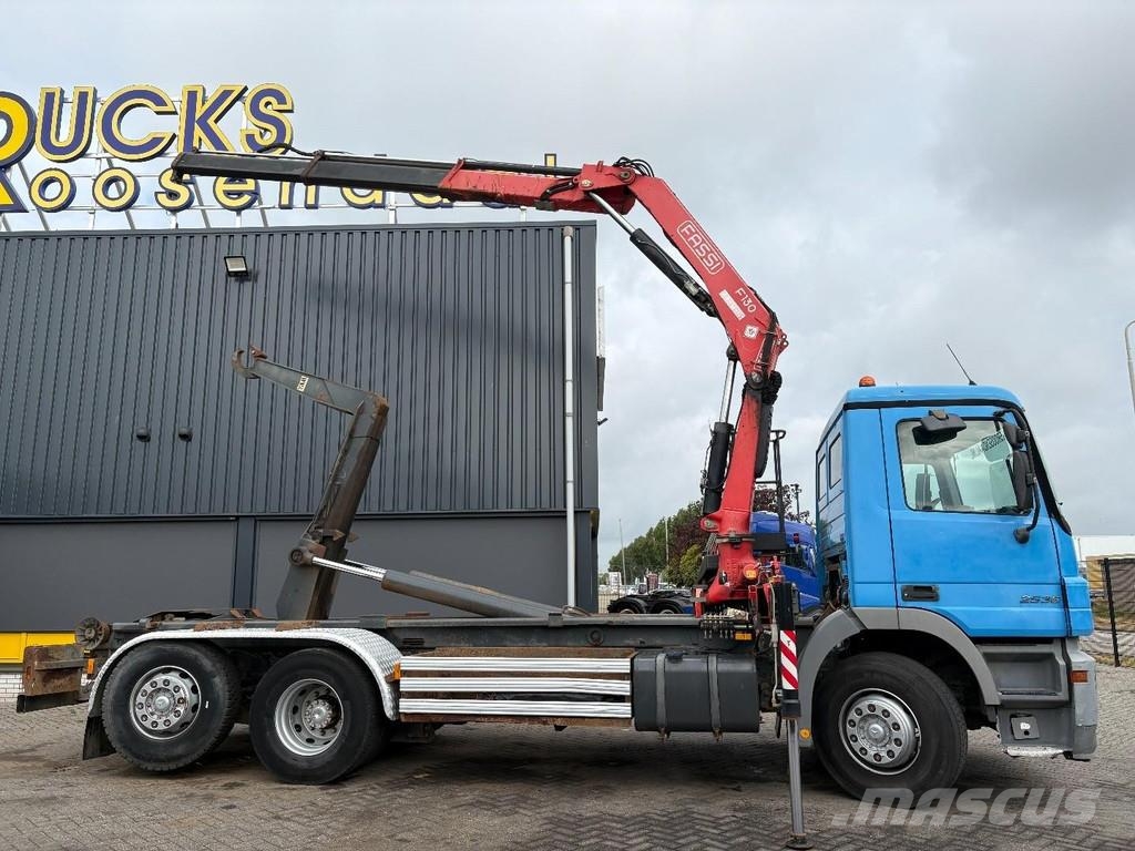 Mercedes-Benz Actros 2536 + FASSI F130 A - 2X EXT. + 6X2 + HOOK Rabljene dizalice za težak teren