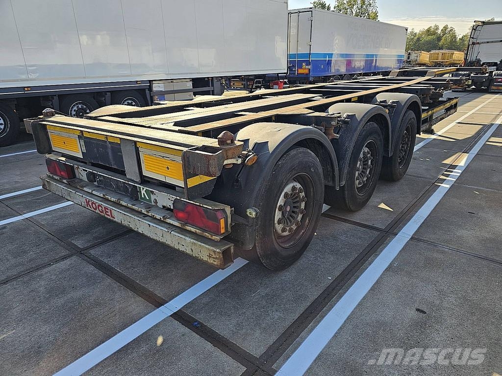 Kögel SW24 MULTI 2X 20, 1X30, 1X40, HIGHCUBE, 20FT MITTI Semirimorchi portacontainer