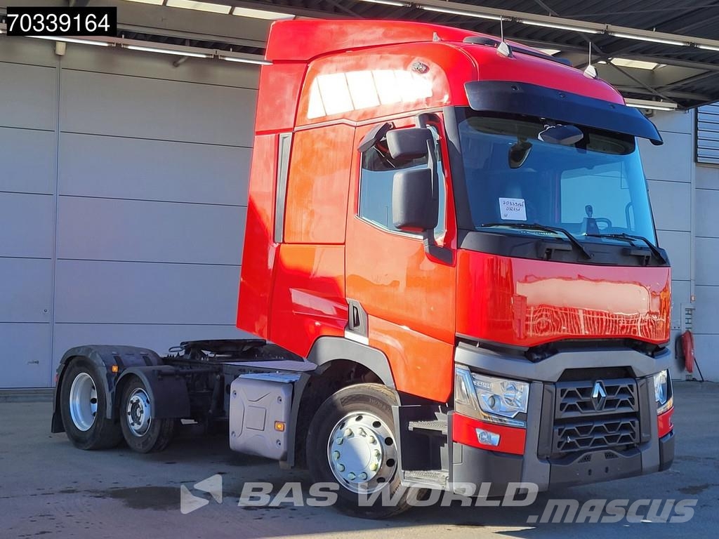 Renault T 460 6X2 SleeperCab Liftachse Standklima ACC PTO Sadulveokid
