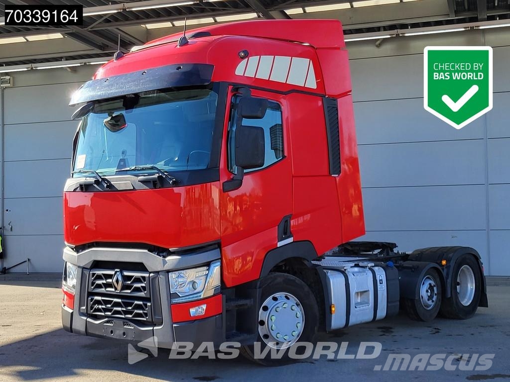 Renault T 460 6X2 SleeperCab Liftachse Standklima ACC PTO Sadulveokid