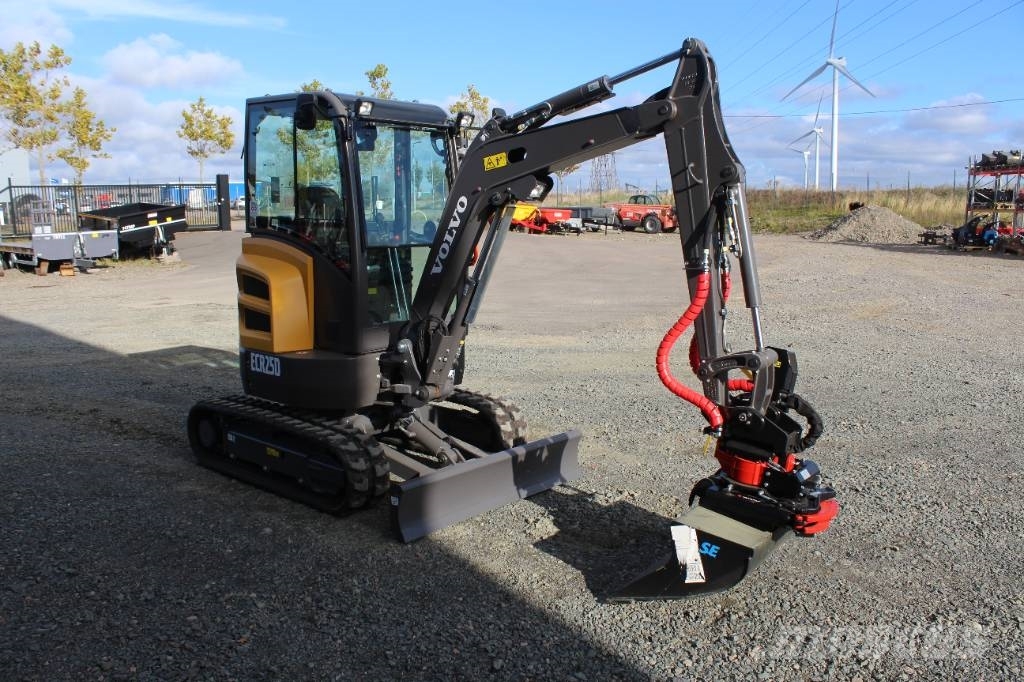 Ny Volvo ECR25D Minikoparki