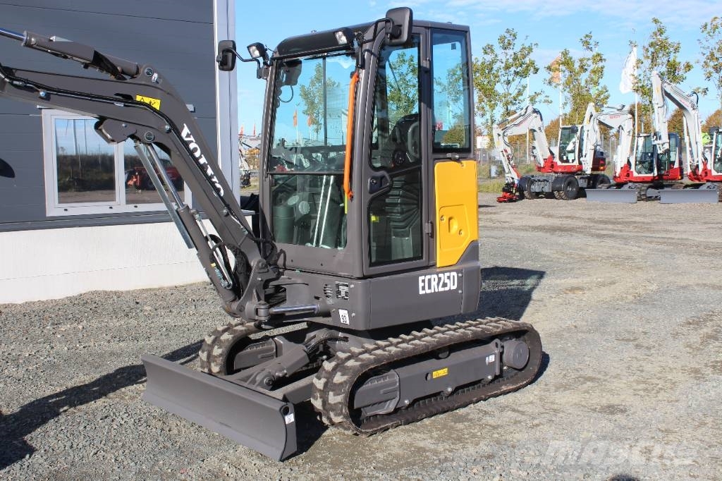 Ny Volvo ECR25D Minikoparki
