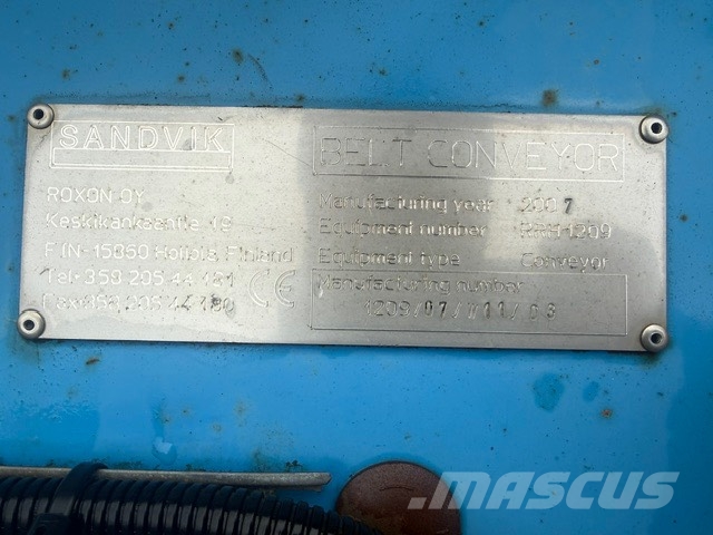 Sandvik USED HYDRAULIC BELT Transportni trakovi