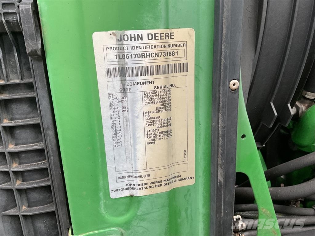John Deere 6170R Tractoren