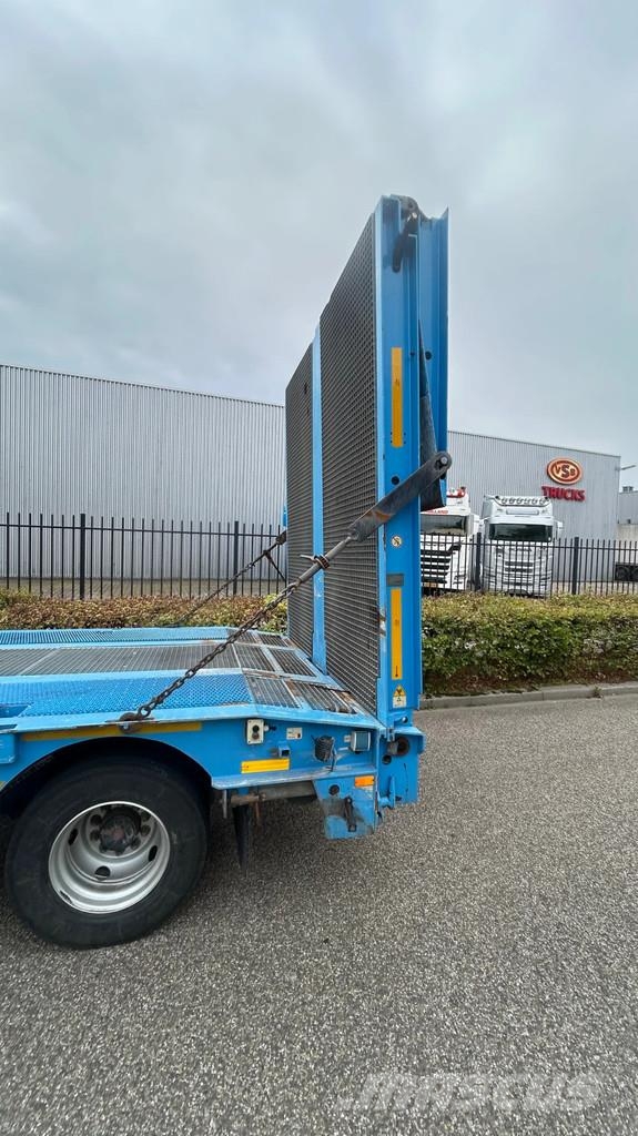 Nooteboom 3 asser | hydraulische bruggen | 30 ton | lift as Nizki nakladalci