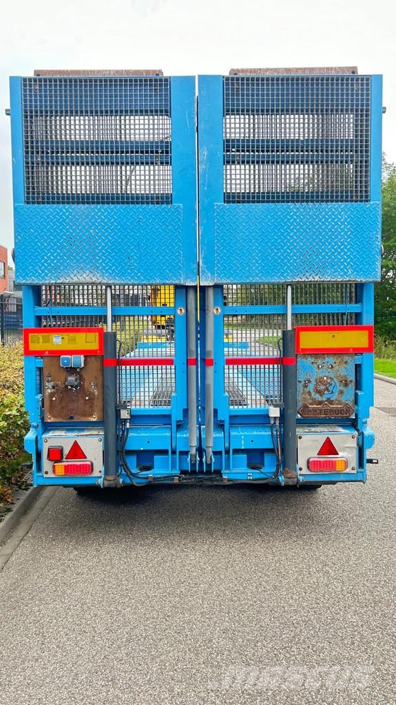 Nooteboom 3 asser | hydraulische bruggen | 30 ton | lift as Nizki nakladalci