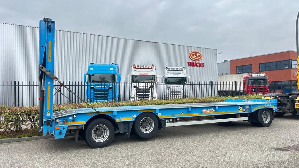 Nooteboom 3 asser | hydraulische bruggen | 30 ton | lift as Nizki nakladalci
