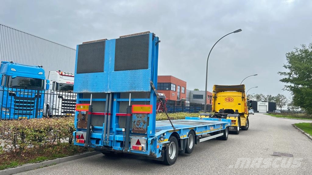 Nooteboom 3 asser | hydraulische bruggen | 30 ton | lift as Nizki nakladalci