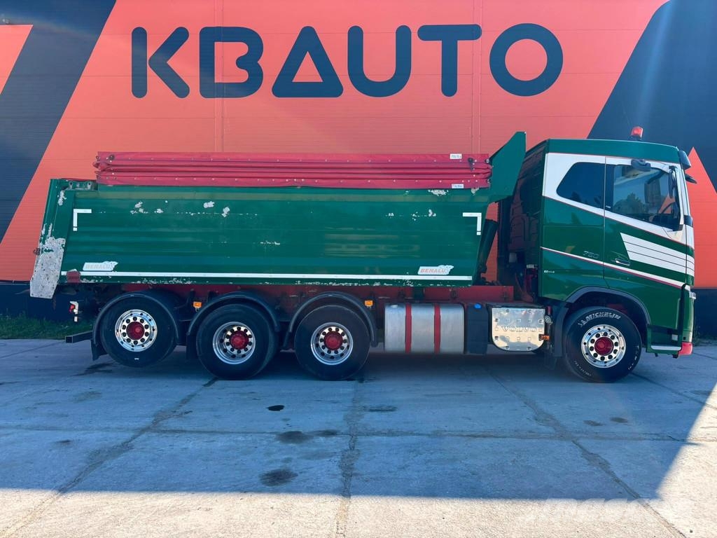 Volvo FH16 750 8x4*4 ALUMINIUM TIPPER BODY / EURO5 Bañeras basculantes usadas