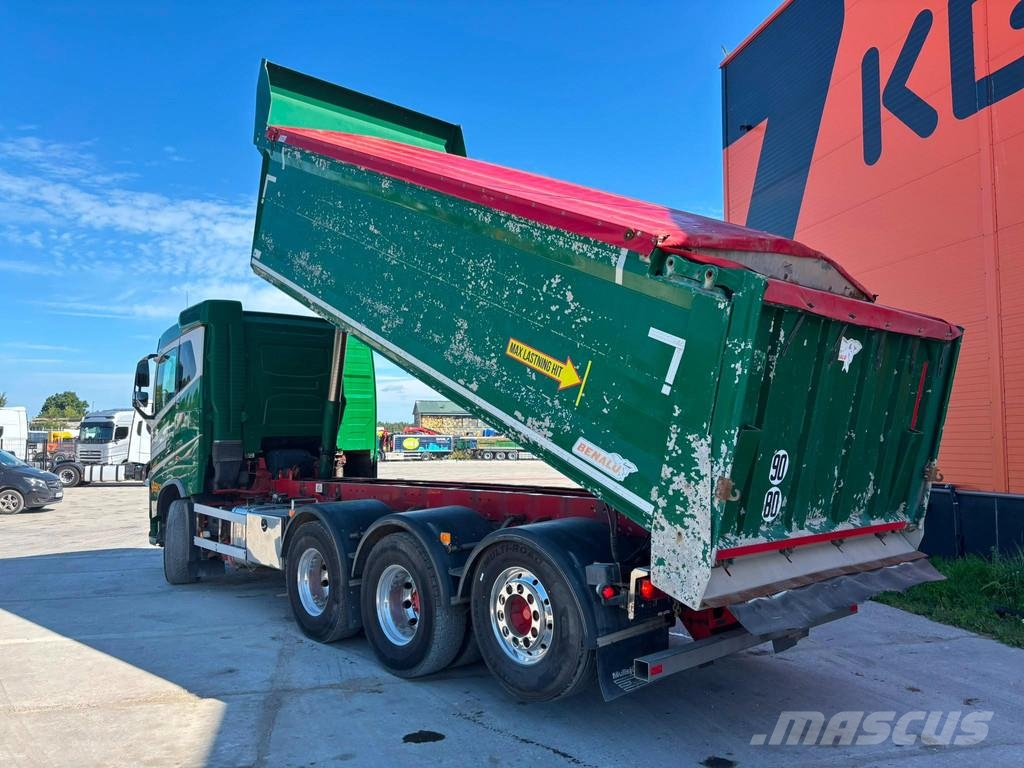 Volvo FH16 750 8x4*4 ALUMINIUM TIPPER BODY / EURO5 Bañeras basculantes usadas